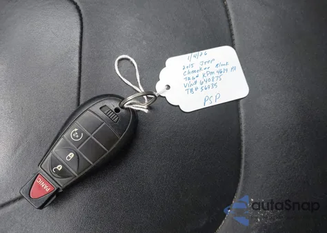 2015 Jeep Cherokee Latitude из США, поврежденный, VIN 1C4PJMCB9FW640875